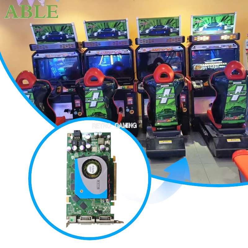 Arcade Wangan Midnight - อะไหล่ขับรถอาร์เคด เครื่องแข่ง กราฟิกการ์ด อาเขต Wangan Midnight