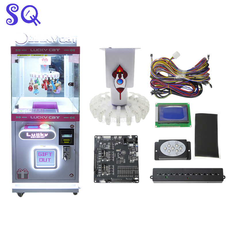 Arcade Ticket Machine - ของขวัญเครื่องหนีบรางวัล 20 คลิป Claw ของเล่นเครื่องหยอดเหรียญคลิปของขวัญ Claw