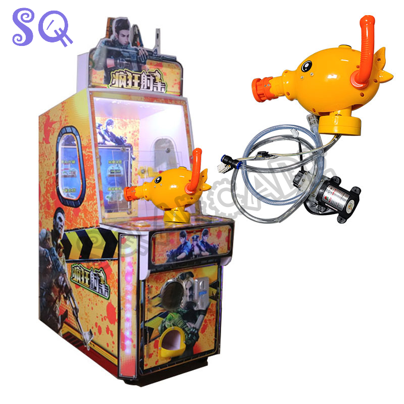 Gun Shooting Arcade - เครื่องยิงปืน, ปืนฉีดน้ำ, ปืนยิงลูกบอล, อุปกรณ์เสริมตู้เกมอาร์เคด DIY, เครื่องเกมยิงปืนคู่ขนาดใหญ่สำหรับความบันเทิง
