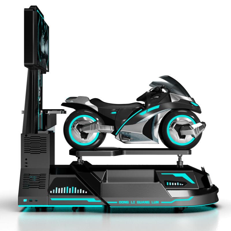 9D Vr Simulator - เครื่องจำลองการขับขี่มอเตอร์ไซค์ 9D VR สร้างรายได้จากการแข่งรถ สนามเด็กเล่น ศูนย์การค้า