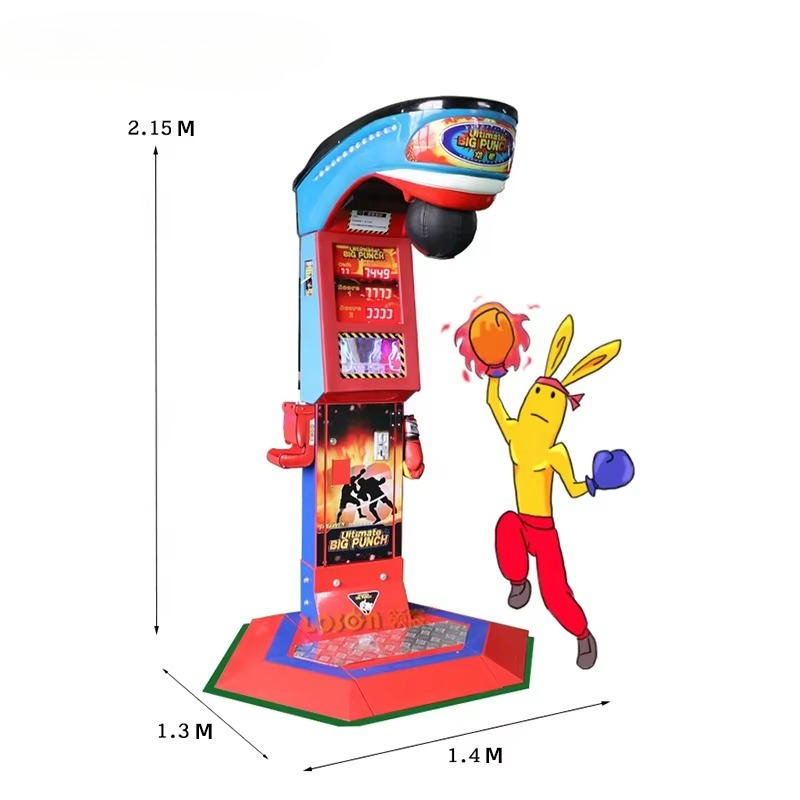 Arcade Card Vending Machine - เครื่องเกมส์ชกมวยอาร์เคด - รับชำระเงินด้วยบัตร - ฝึกซ้อมชกเตะ -