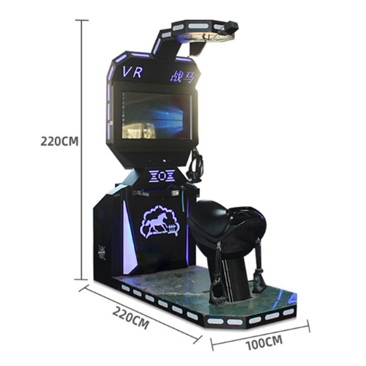 9D Vr Simulator - เครื่องเล่นเกมม้า VR 9D เครื่องจำลองการขี่ม้าและยิงปืน VR