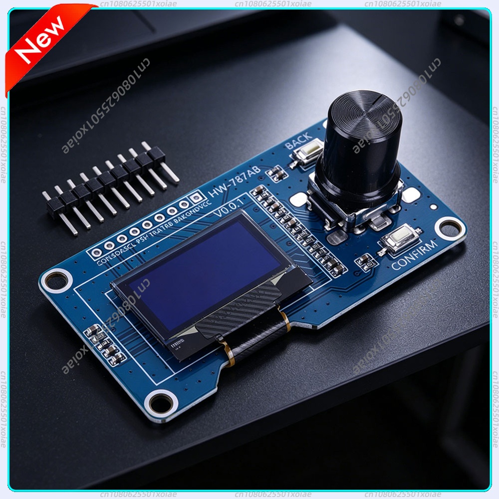 Arduino Vending Machine Project - จอแสดงผล OLED พร้อมโมดูลโรตารี่เอ็นโค้ดเดอร์ EC11 บอร์ด OLED