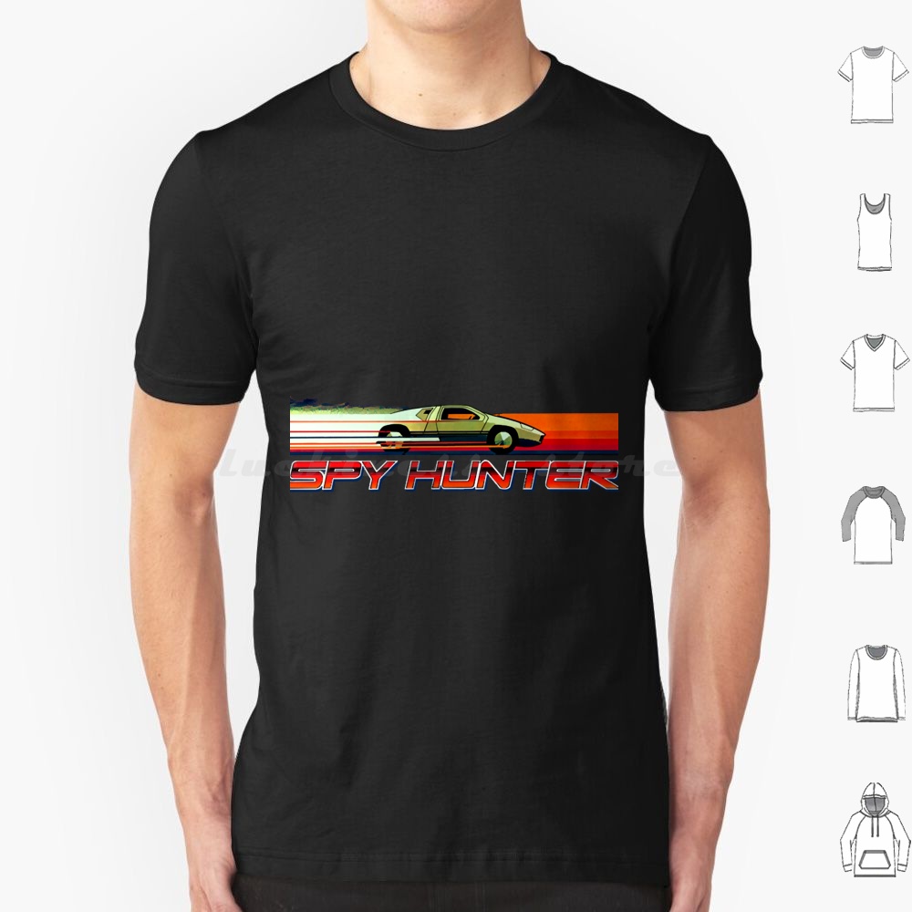 Arcade No - เสื้อยืดเกม Mod.5 Arcade Hunter ไซส์ใหญ่ ผ้าฝ้าย