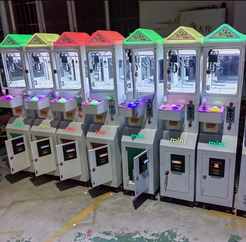 Arcade Toy Vending Machine - ตู้คีบตุ๊กตาขนาดเล็กแบบหยอดเหรียญ มินิ คลอว์เครน ของเล่นอาร์เคดและตู้ขายของเล่นตุ๊กตาขนาดเล็กพิเศษ