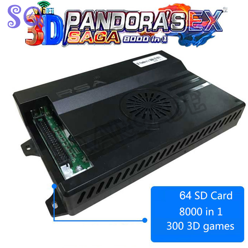 Arcade Ticket Machine - แผงเกม Arcade Pandora EX2 8000 in