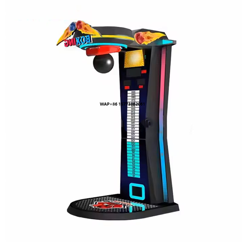Arcade Games & Vending Co - เครื่องเกมส์ชกมวยแบบหยอดเหรียญสำหรับผู้ใหญ่ในร่ม เกมส์สุดมันส์ บิ๊กพันช์ บ็อกเซอร์ พร้อมระบบแลกของรางวัล ขาย
