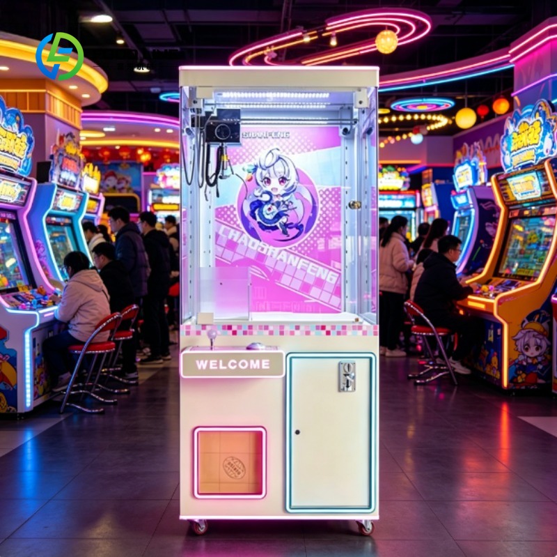 Arcade Style Vending Machine - ตู้คีบตุ๊กตาแบบอาร์เคด พร้อมตัวตั้งค่าปรับได้ ไอเดียของขวัญสุดพิเศษสำหรับวันเกิดและวันหยุด