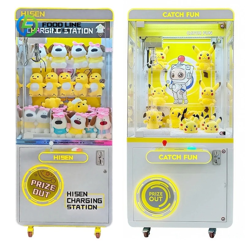 Japanese Arcade Vending Machine - เครื่องคีบตุ๊กตาโลหะขนาดเล็กแบบกำหนดเองได้ พร้อมภาษาญี่ปุ่นและภาษาอังกฤษสองภาษา สำหรับศูนย์รวมความบันเทิง ตู้เกมส์ และตู้จำหน่ายของขวัญ