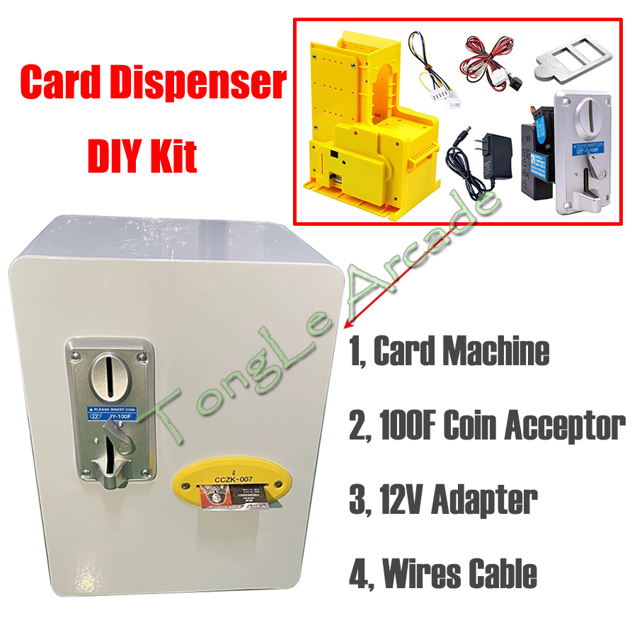 Arcade Card Vending Machine - ชุดอุปกรณ์ DIY เครื่องจ่ายการ์ดอาร์เคด สำหรับเครื่องขายการ์ด เครื่องจ่ายการ์ดสะสม การ์ดคะแนน