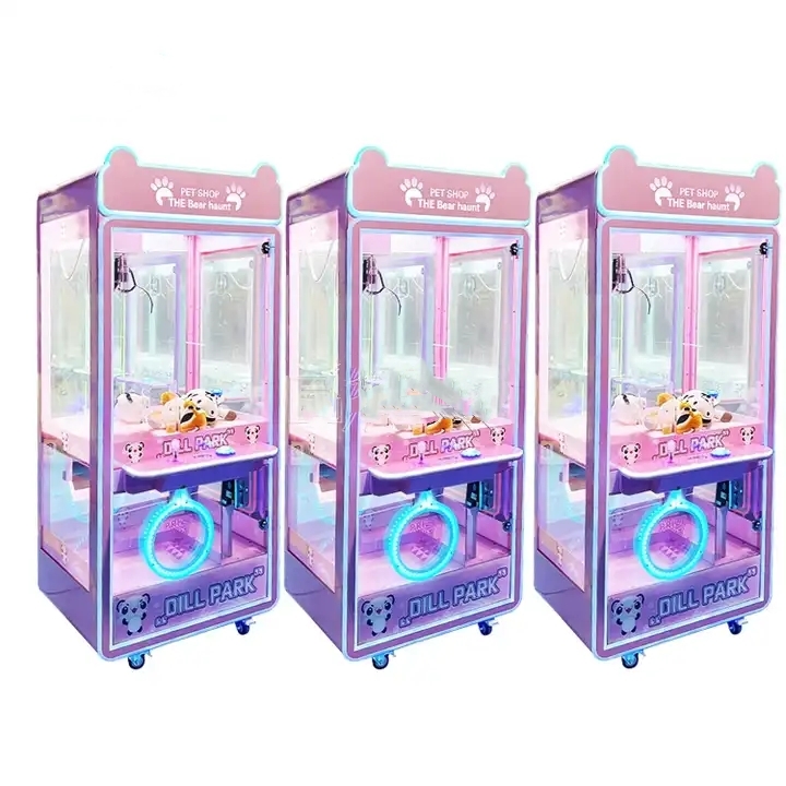 Arcade Toy Vending Machine - ตู้เกมหยอดเหรียญ ตู้คีบตุ๊กตา ตู้เกมอาร์เคด ตู้คีบตุ๊กตาพร้อมช่องรับธนบัตร