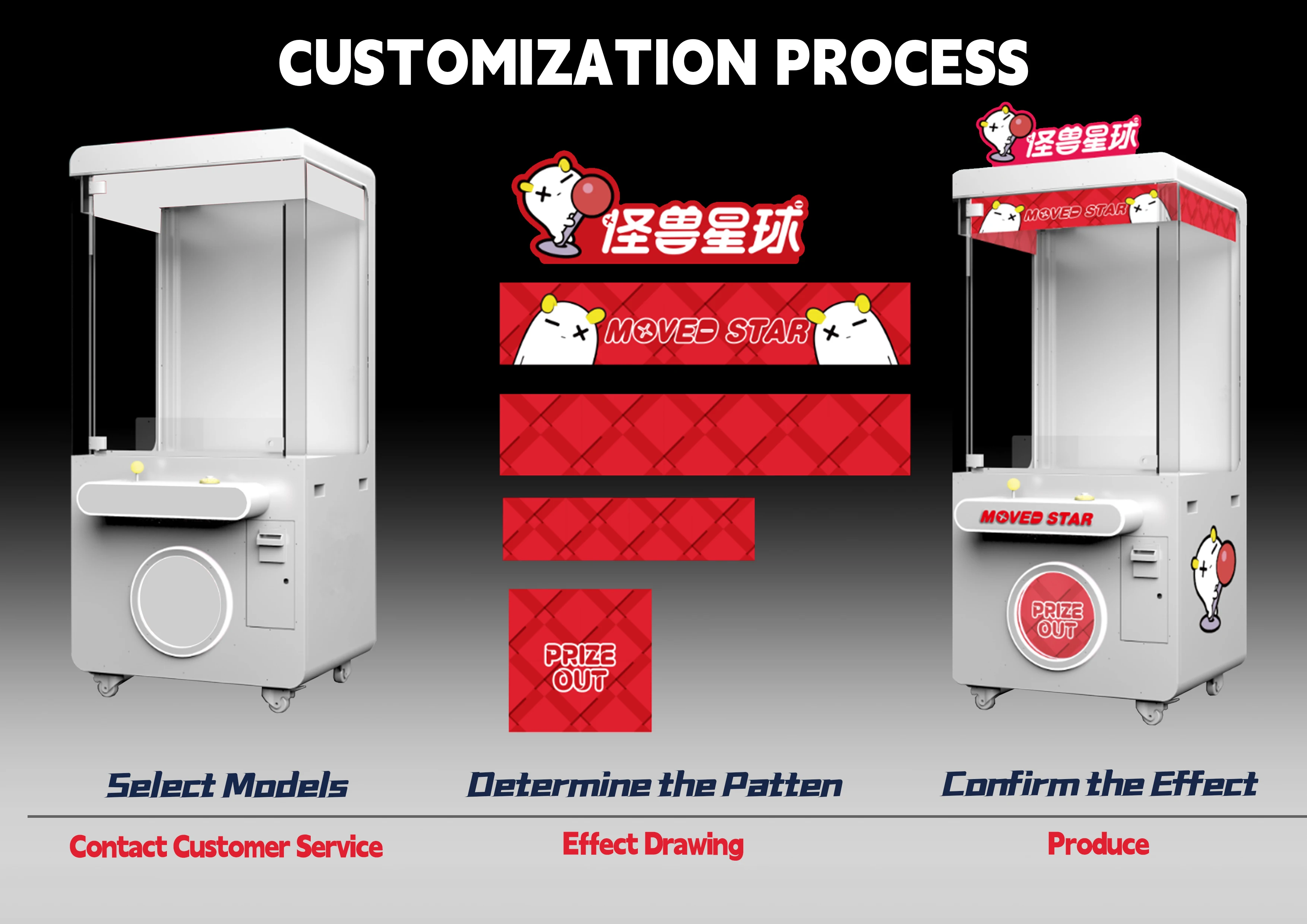 Japanese Arcade Vending Machine - เครื่องเกมหยอดเหรียญแบบคีบตุ๊กตา นีโอฟันส์ สไตล์ญี่ปุ่น ราคาประหยัด สำหรับธุรกิจ พร้อมตัวรับธนบัตร
