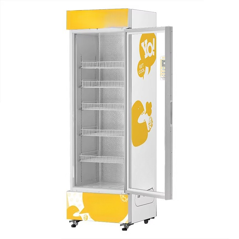 Commercial Vending Machine - เครื่องจำหน่ายเครื่องดื่มและขนมแช่เย็นเชิงพาณิชย์จากโรงงานโดยตรง พร้อมระบบสแกนเพื่อชำระเงิน และสถานีเติมพลังงาน