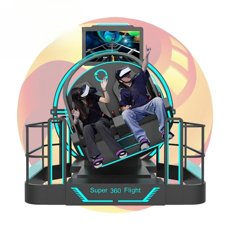 9D Vr Simulator - เครื่องจำลองการบินเสมือนจริง VR 360 9D Motion Flight