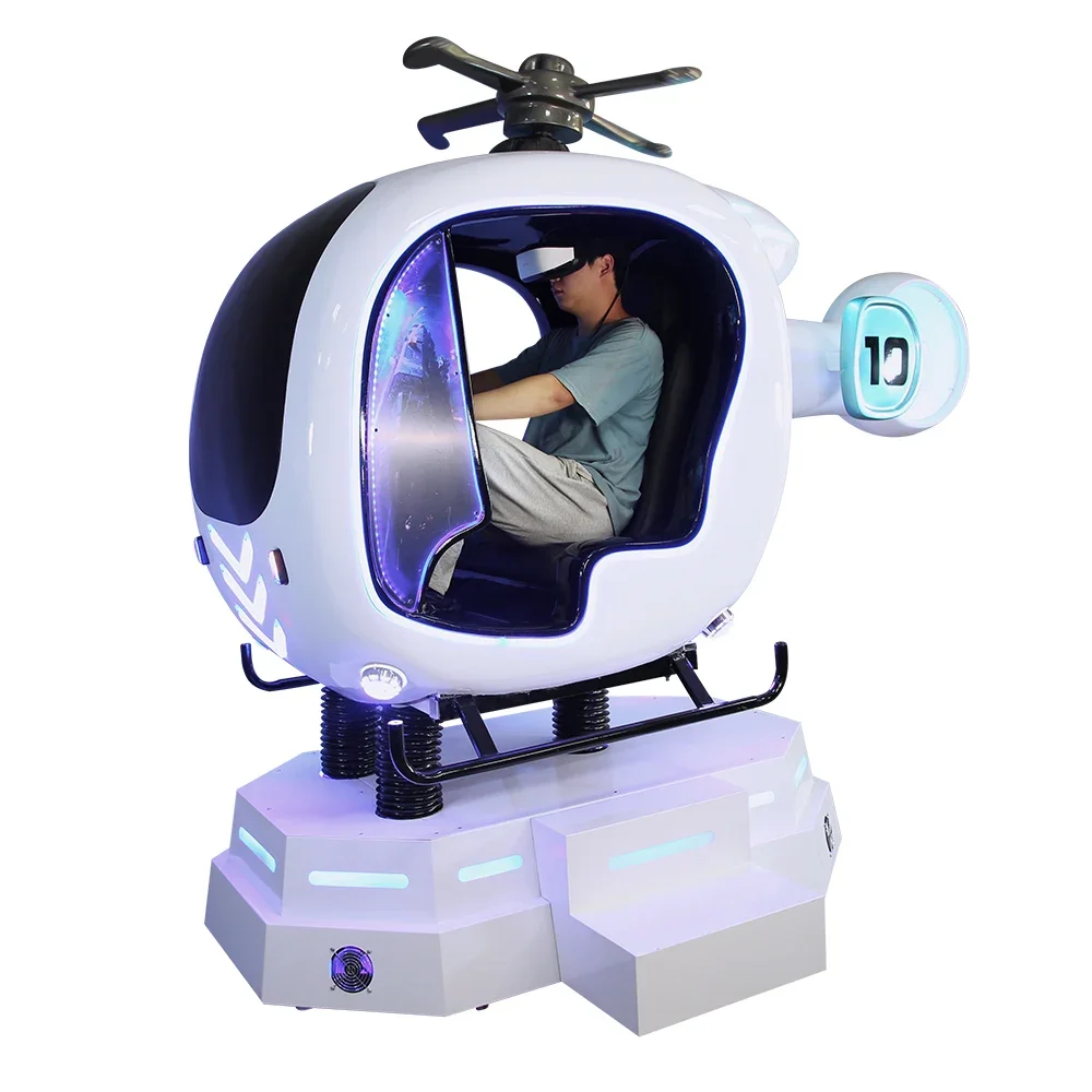 9D Vr Simulator - เครื่องเล่น VR บินได้ YHY ขายดี ไม่มีข้อจำกัดอายุ