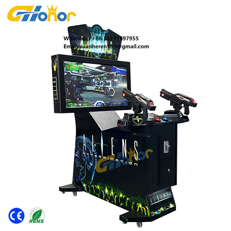 เครื่องเกมยิงปืนหยอดเหรียญในร่ - Arcade Games & Vending Co บทวิจารณ์และราคา