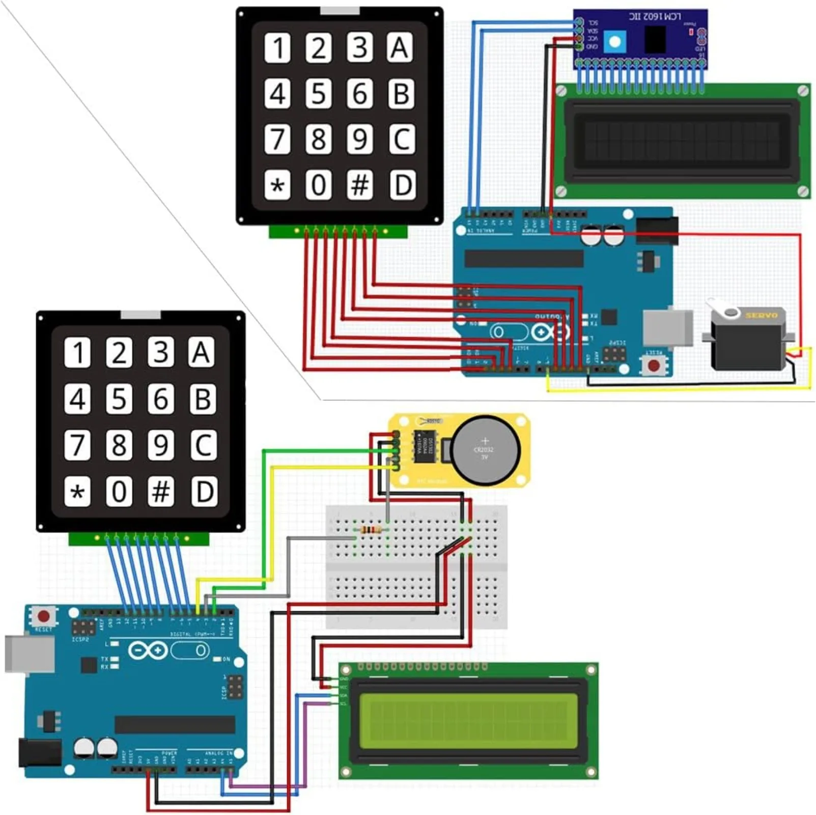 แผงปุ่มกดเมมเบรนแบบเมทริกซ์ 4x - Arduino Vending Machine Project บทวิจารณ์และราคา