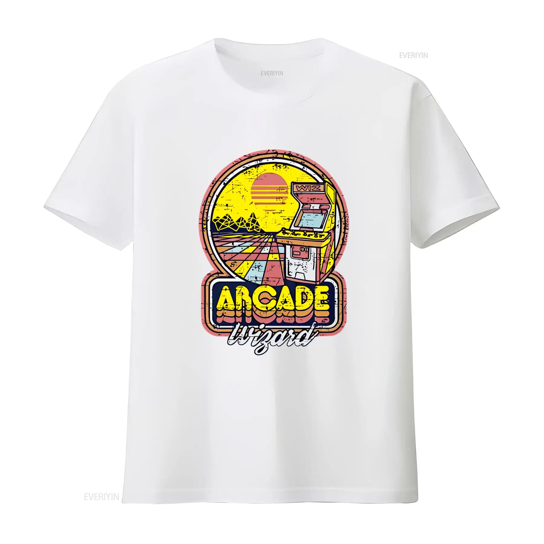 เสื้อยืดสไตล์เรโทรวินเทจลายเกม - Arcade No บทวิจารณ์และราคา