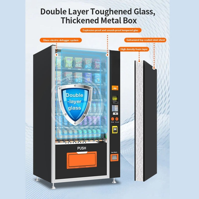 ตู้จำหน่ายเครื่องดื่มและขนมขบเ - Commercial Vending Machine บทวิจารณ์และราคา
