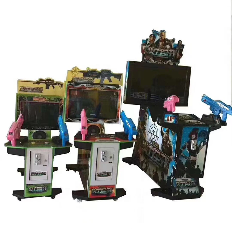 Arcade Shooting Gun Video Simu - Arcade Ticket Machine บทวิจารณ์และราคา
