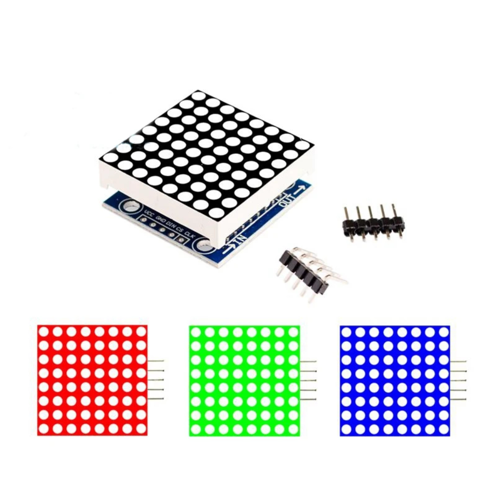 MAX7219 8x8 ดอทเมทริกซ์โมดูล 4 - Arduino Vending Machine Project บทวิจารณ์และราคา