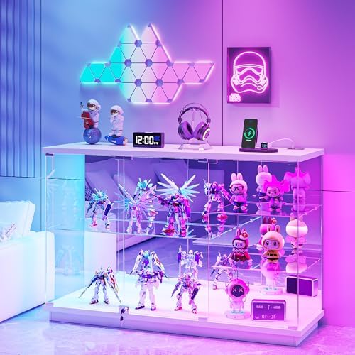 ตู้โชว์กระจก RGB พร้อมตัวล็อคส - Glass Cabinet Display บทวิจารณ์และราคา