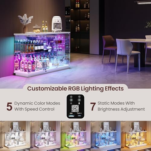 ตู้โชว์กระจก RGB พร้อมตัวล็อคส - Glass Cabinet Display บทวิจารณ์และราคา