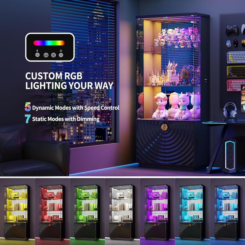 ตู้โชว์กระจก 71 ช่อง, ตู้โชว์  - Glass Cabinet Display บทวิจารณ์และราคา