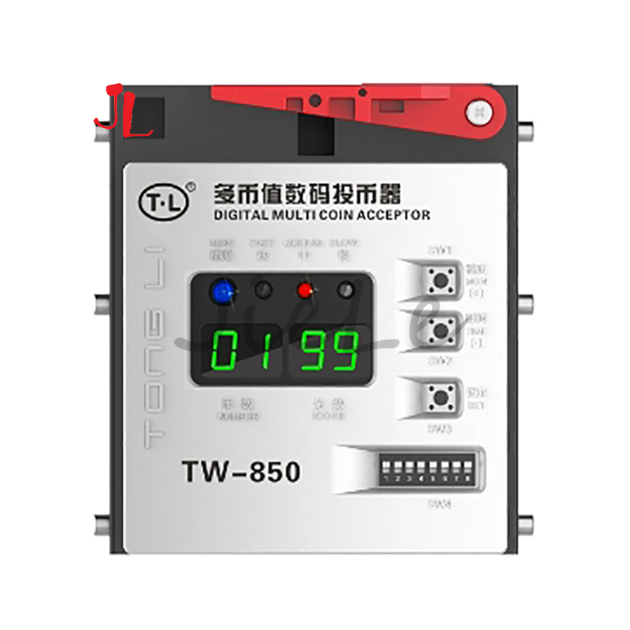 ตัวรับเหรียญหลายตัว TL TW-850, - Arcade Ticket Machine บทวิจารณ์และราคา