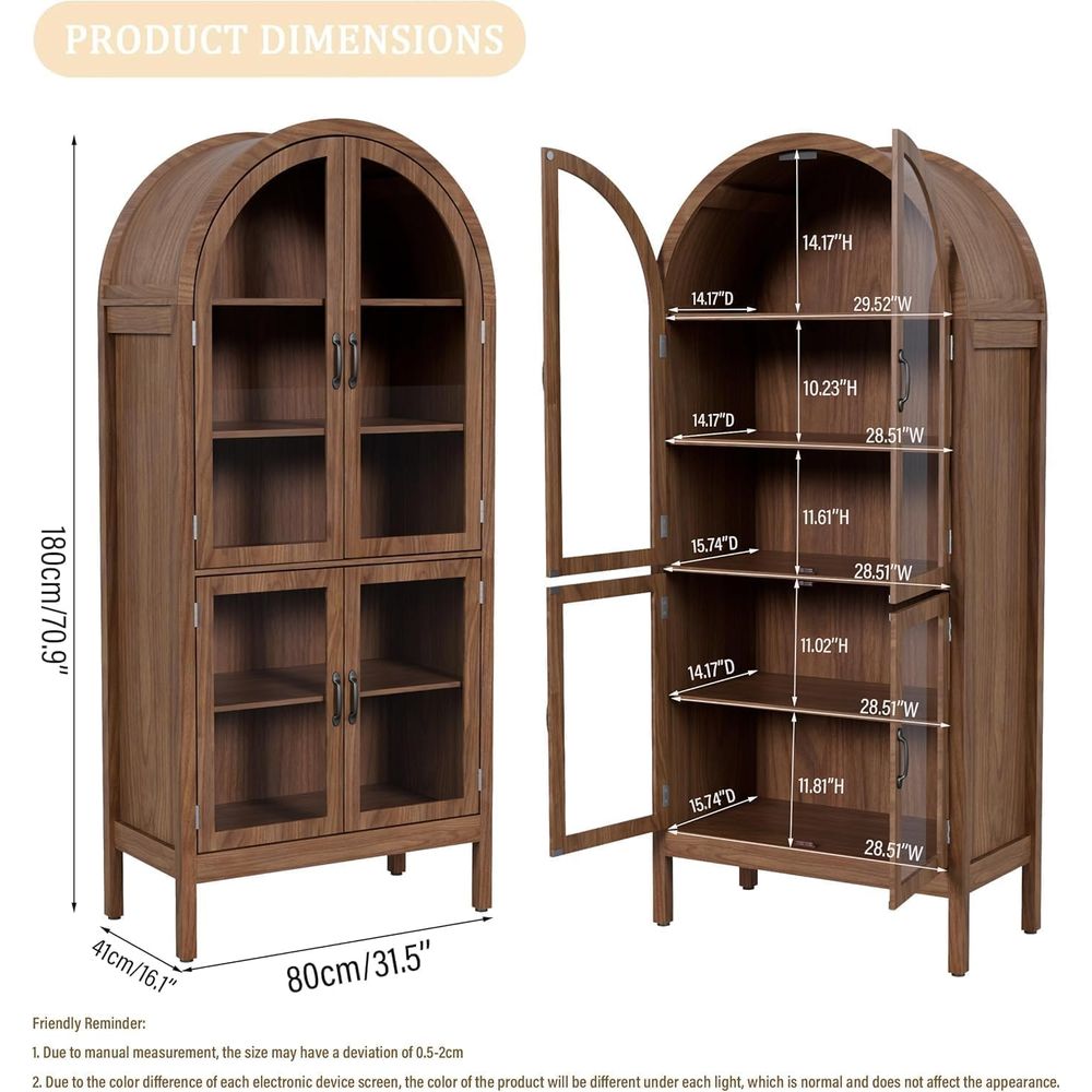 ตู้โชว์อะคริลิกใสทรงสูง 70.9 ซ - Glass Cabinet Display บทวิจารณ์และราคา