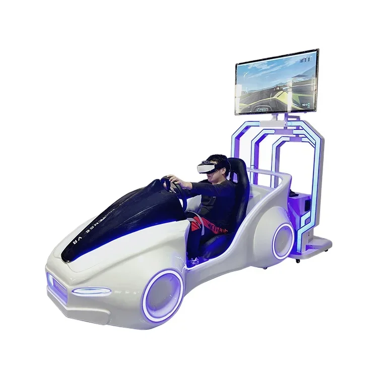เครื่องเกมขับรถเสมือนจริง 9D ส - 9D Vr Simulator บทวิจารณ์และราคา