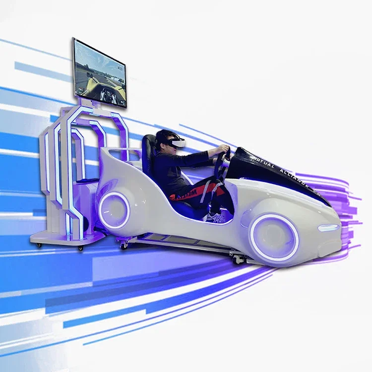 เครื่องเกมขับรถเสมือนจริง 9D ส - 9D Vr Simulator บทวิจารณ์และราคา