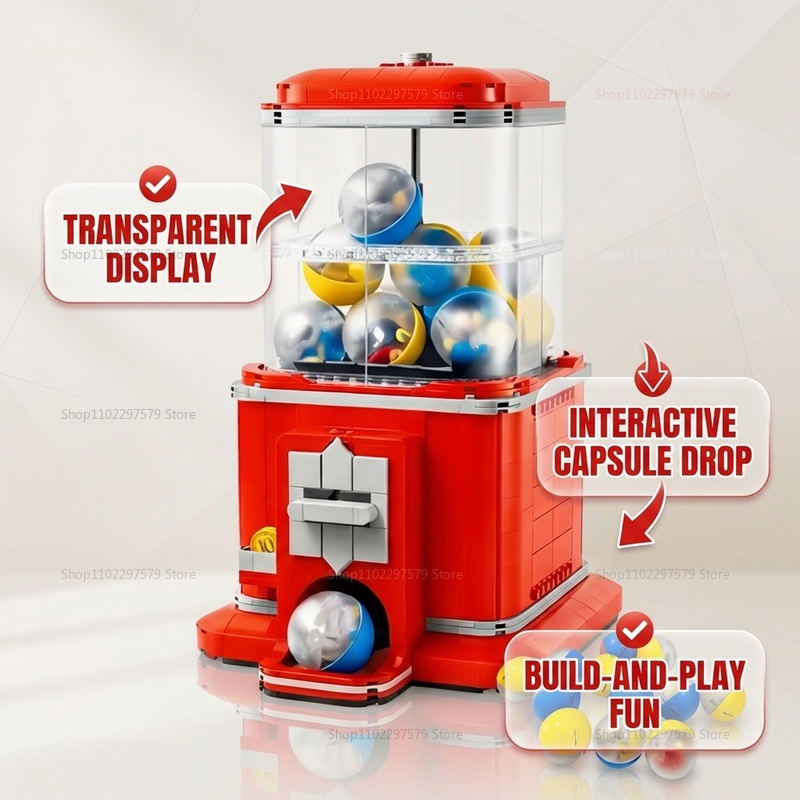 1343 ชิ้น ชุดตัวต่อเครื่องจำหน - Arcade Vending Machines บทวิจารณ์และราคา