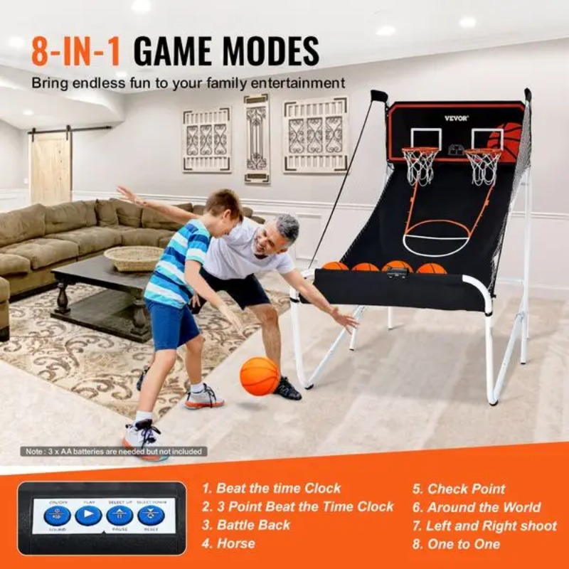 【สินค้าขายดี】เกมบาสเก็ตบอลแบบพ - Arcade Games & Vending Co บทวิจารณ์และราคา