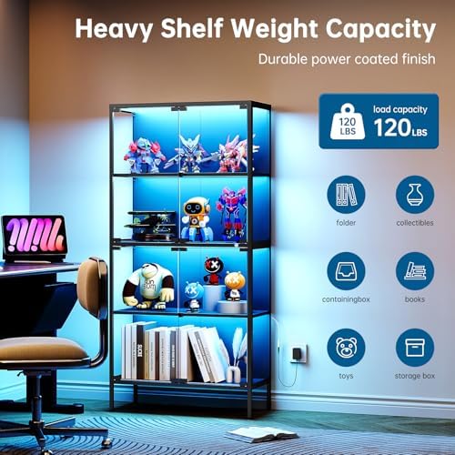 ตู้โชว์กระจกขนาด 65 นิ้ว พร้อม - Glass Cabinet Display บทวิจารณ์และราคา