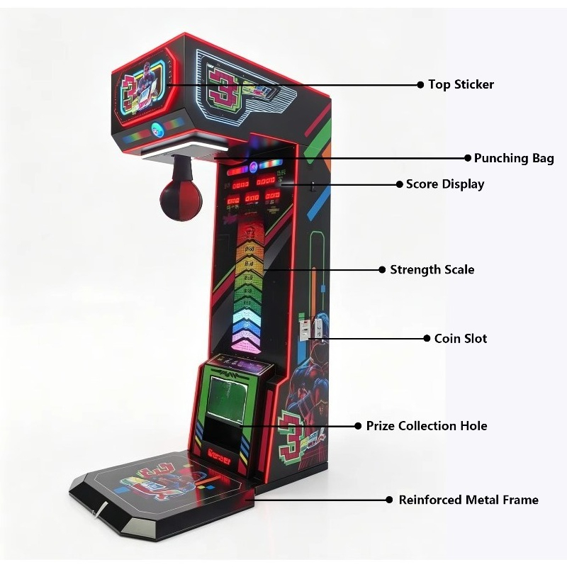 เครื่องจำลองการชกมวยอิเล็กทรอน - Arcade Games & Vending Co บทวิจารณ์และราคา