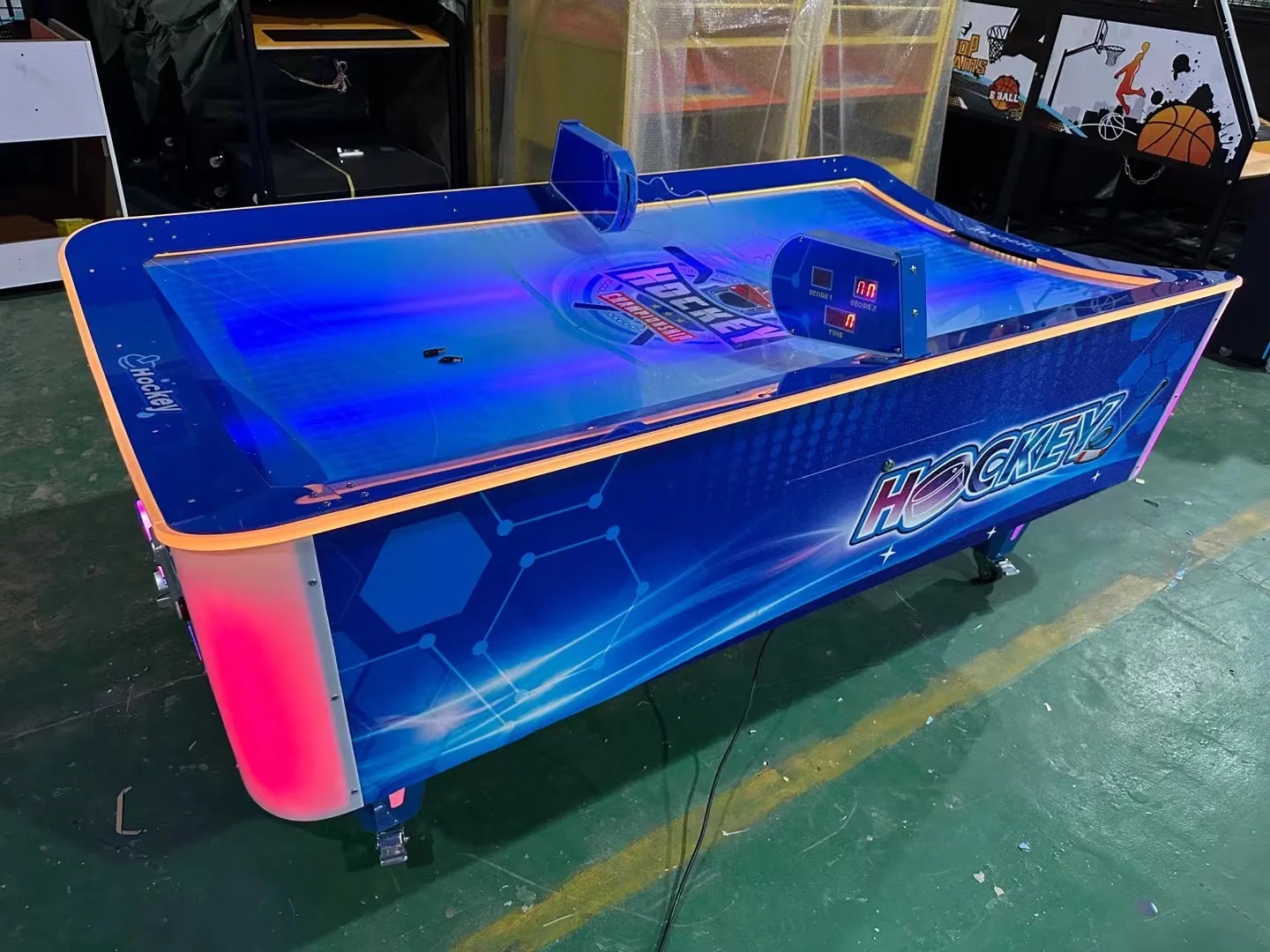 เครื่องเล่นเกมฮอกกี้อากาศแบบหย - Arcade Games & Vending Co บทวิจารณ์และราคา