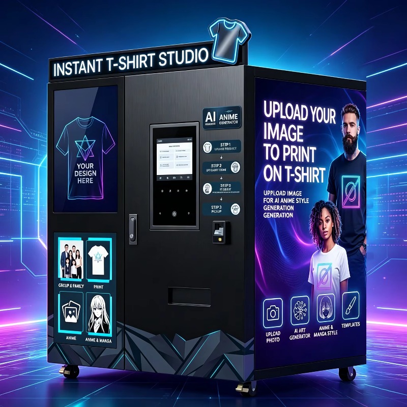 ตู้จำหน่ายเสื้อผ้าอัจฉริยะ AI  - Arcade Ticket Machine บทวิจารณ์และราคา