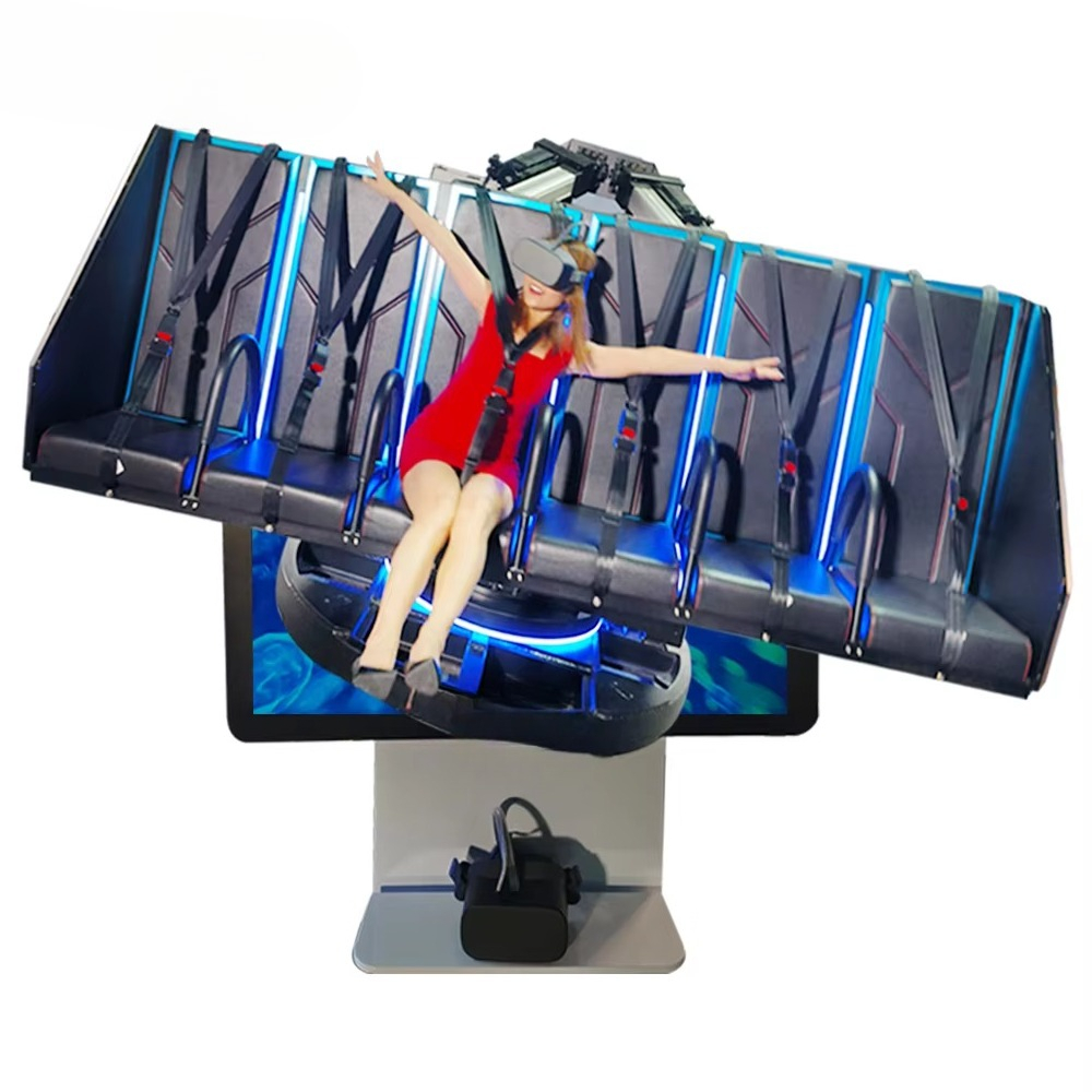สวนสนุกในร่ม ผลิตภัณฑ์บันเทิง  - 9D Vr Simulator บทวิจารณ์และราคา