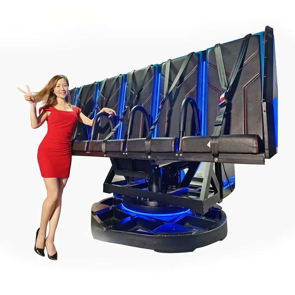 สวนสนุกในร่ม ผลิตภัณฑ์บันเทิง  - 9D Vr Simulator บทวิจารณ์และราคา