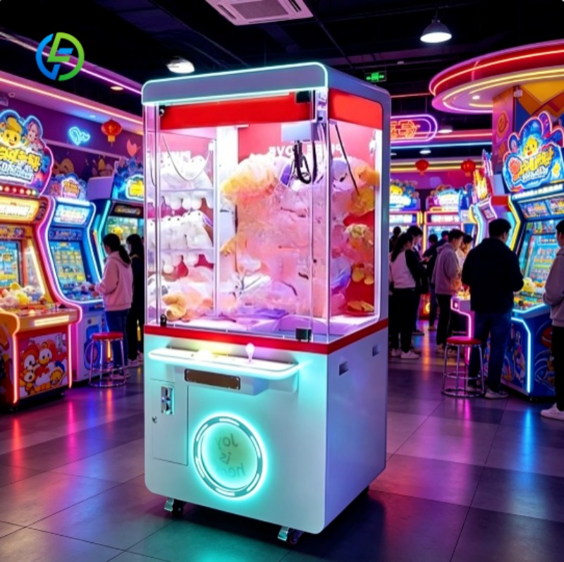 ตู้คีบตุ๊กตาอัจฉริยะ พร้อมไฟ L - Arcade Style Vending Machine บทวิจารณ์และราคา