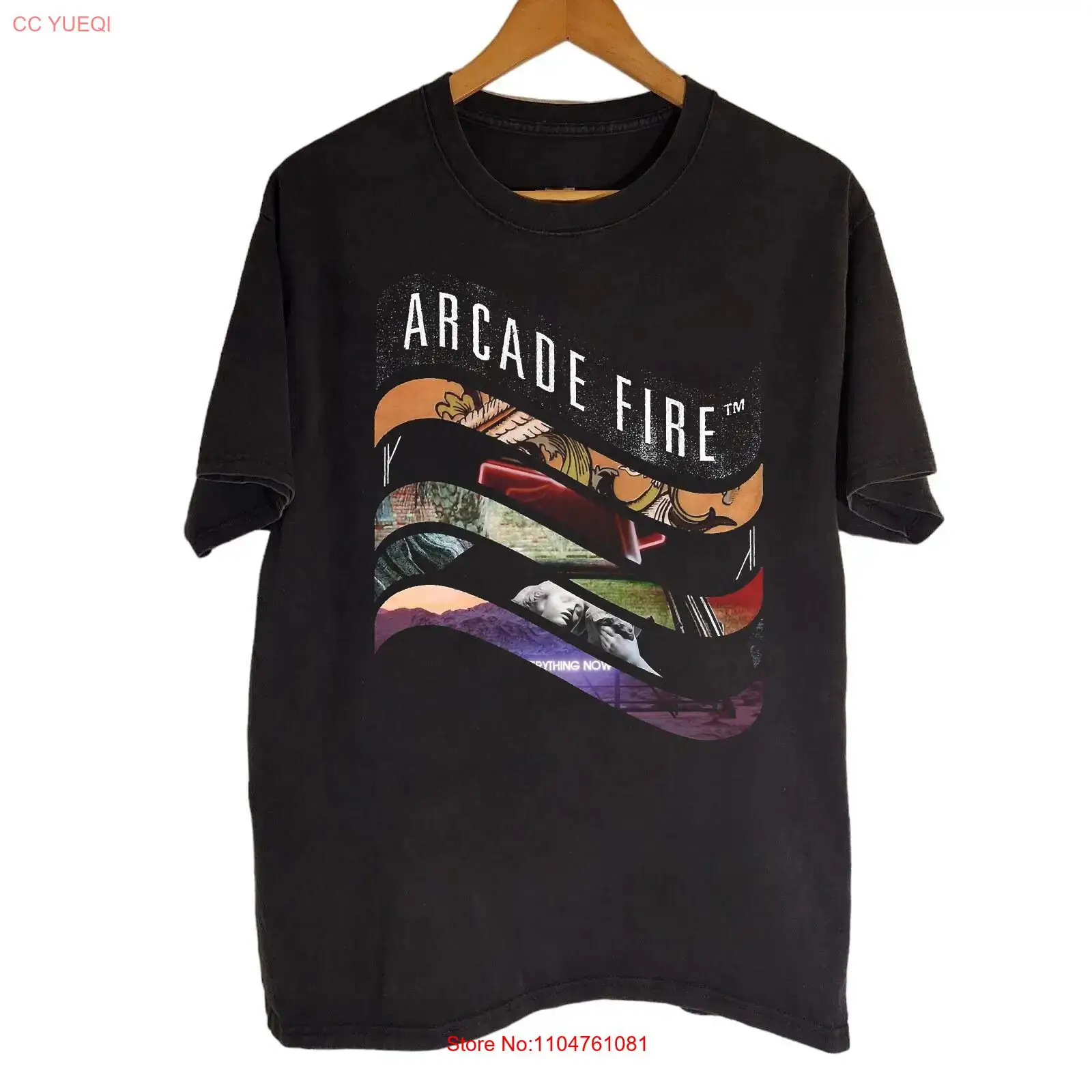 เสื้อยืดอาร์เคด ไฟร์ แบล็ค คอต - Arcade No บทวิจารณ์และราคา