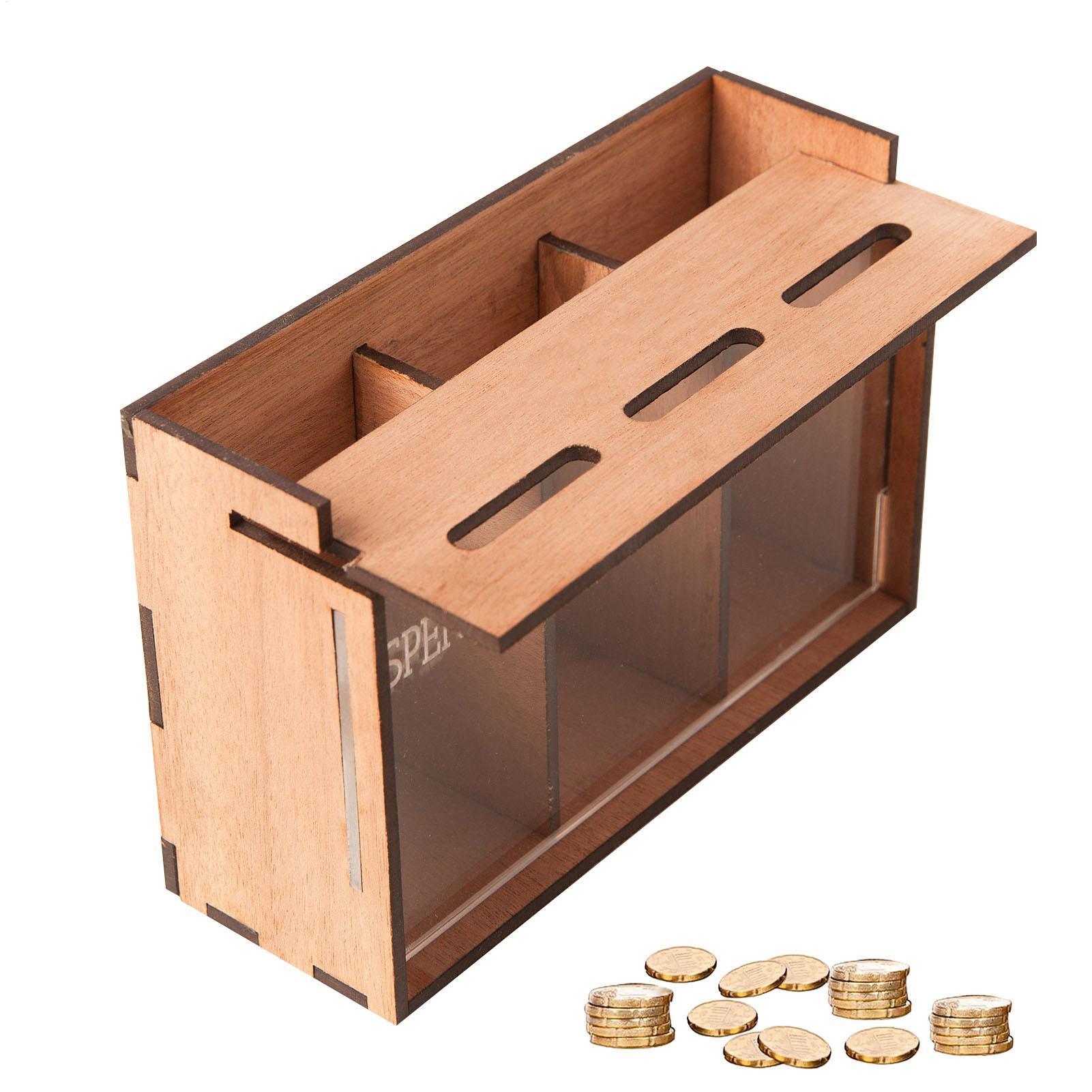 กล่องเก็บเงิน 3 ช่อง กล่องไม้ใ - Coin Operated Kiddie Ride บทวิจารณ์และราคา