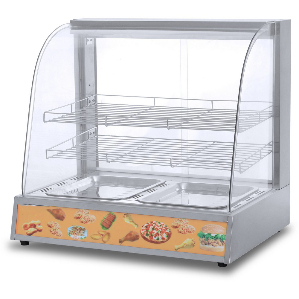 ตู้อุ่นอาหารแบบตั้งโต๊ะพร้อมกร - Glass Cabinet Display บทวิจารณ์และราคา