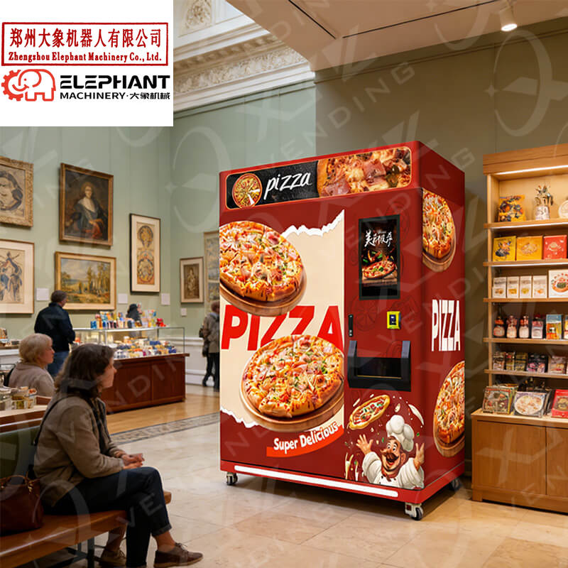 ตู้จำหน่ายพิซซ่าอัตโนมัติแบบปร - Commercial Vending Machine บทวิจารณ์และราคา